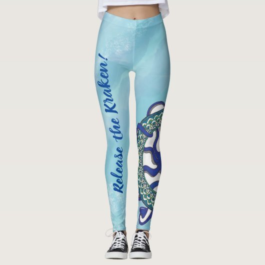 Freisetzung der Kraken-Leggings Leggings (Vorderseite)