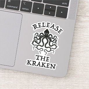 Freisetzung des Kraken Aufkleber