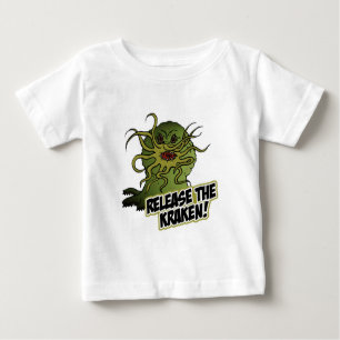 Freisetzung des kraken baby t-shirt