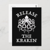 Freisetzung des Kraken Postkarte (Vorne/Hinten)