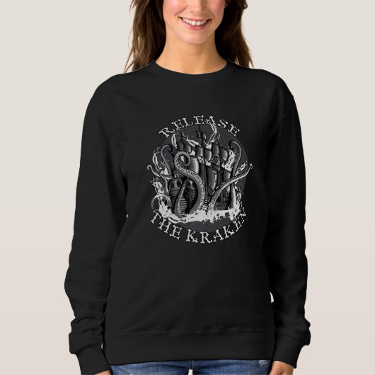 Freisetzung des Kraken Sweatshirt (Vorderseite)
