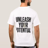 Freisetzung Ihres Potenzials - Motivierend Angebot T-Shirt (Rückseite)