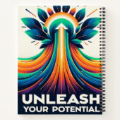 Freisetzung Ihres Potenzials Notizblock (Rückseite)