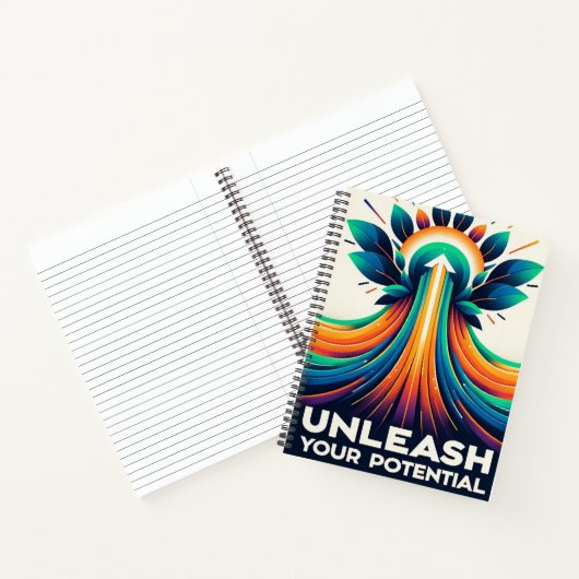 Freisetzung Ihres Potenzials Notizblock (Innenseite)