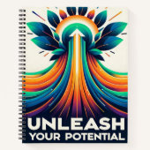 Freisetzung Ihres Potenzials Notizblock (Vorderseite)