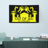 Freisetzungsgeschenk aus dem Gefängnis Banner (Messeveranstaltung)