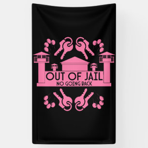 Freisetzungsgeschenk aus dem Gefängnis Banner