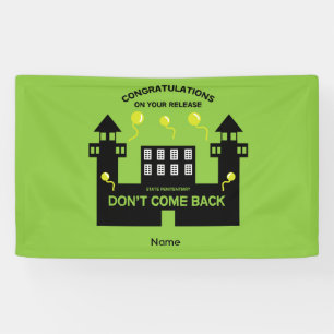 Freisetzungsgeschenk aus dem Gefängnis Banner