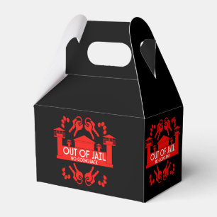 Freisetzungsgeschenk aus dem Gefängnis Geschenkschachtel