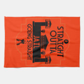 Freisetzungsgeschenk aus dem Gefängnis Geschirrtuch (Horizontal)