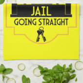 Freisetzungsgeschenk aus dem Gefängnis Geschirrtuch (Gefaltet)