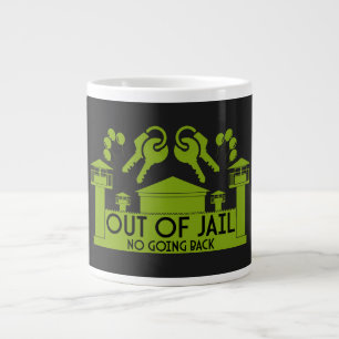 Freisetzungsgeschenk aus dem Gefängnis Jumbo-Tasse