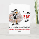 Freisetzungskarte des Gefängnisses Karte (Rückseite)