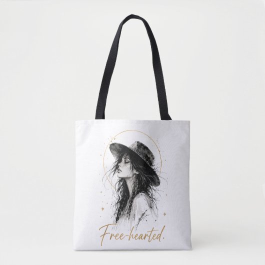 Freisinnige. Sonderedition Baumwoll-Boho-Tasche  Tasche (Vorderseite)