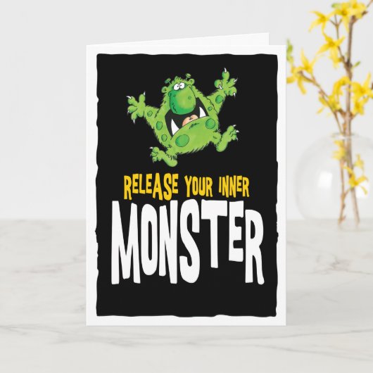 Freisprechen Ihres inneren Monsters Karte (Gelbe Blume)