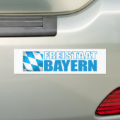 Freistaat Bayern Autoaufkleber (Auf Auto)