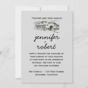 Freistaat für Hochzeiten Einladung