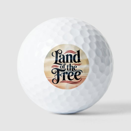 Freistaat Golfball (Vorderseite)