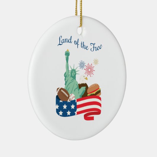 Freistaat Keramik Ornament (Rechts)