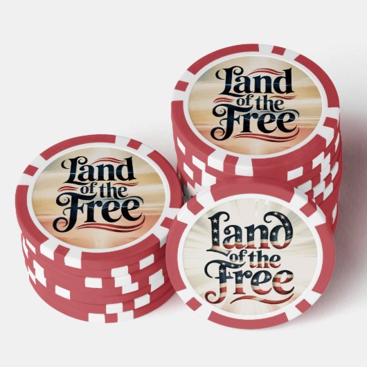 Freistaat Pokerchips (Stapel)