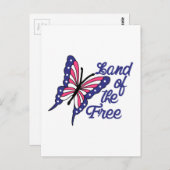 Freistaat Postkarte (Vorne/Hinten)