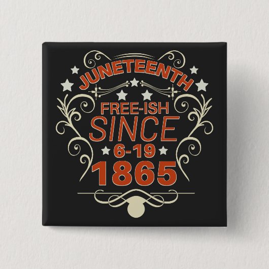 Freistaat seit 1865 Freiheit im 19. Button (Vorderseite)
