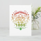 Freistaat seit 1865 Freiheit im 19. Save The Date (Stehend Vorderseite)