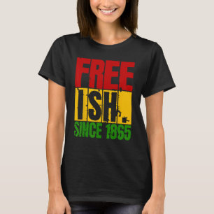 Freistaat seit 1865 Jüngster Tag Flag Black Prid T-Shirt