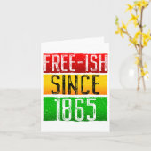 Freistaat seit dem 18. Juni 1865 Schwarzgeschichte Karte (Gelbe Blume)