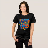 Freistaat Tri-Blend Shirt (Vorderseite voll)
