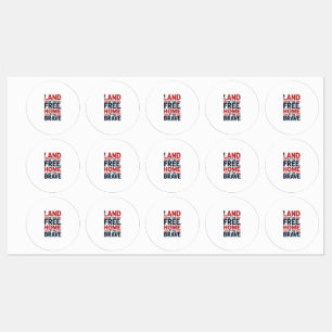 Freistaat   Zuhause des Brave USA Shirt Etiketten