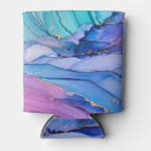 Freistehende Texturen, luxuriöse abstrakte Kunst. Dosenkühler (Vorderseite)