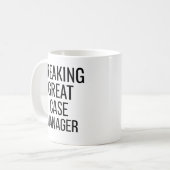Freistellung von der großartigen Vorgangsverwaltun Kaffeetasse (Vorderseite Links)