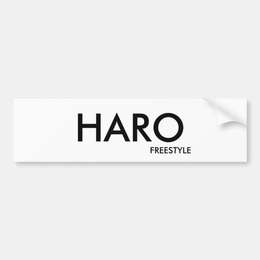 FREISTIL, HARO AUTOAUFKLEBER (Vorne)