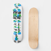 Freistil Skateboard (Vorderseite)