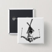 Freistil-Skifahren Button (Vorne & Hinten)