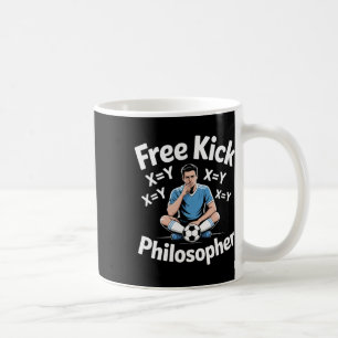 Freistoß Philosoph Fußball Mathe Humor _1 Kaffeetasse
