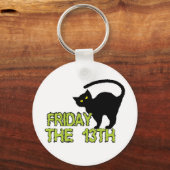 Freitag 13. - Bad Luck Day Superstition Schlüsselanhänger (Vorderseite)