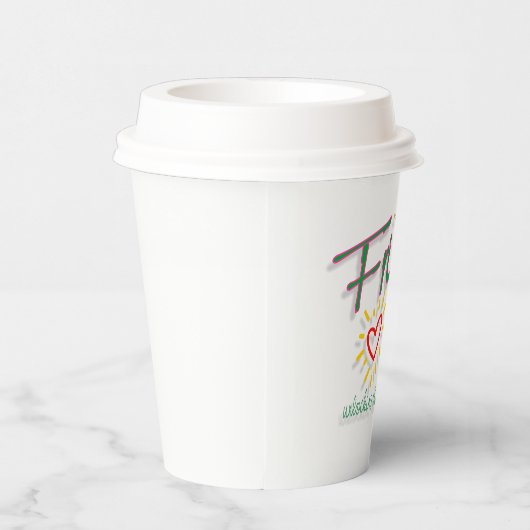 Freitag, 13. pappbecher (Rechts)