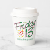 Freitag, 13. pappbecher (Vorderseite)