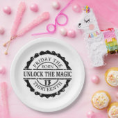 Freitag, 13. pappteller (Party)