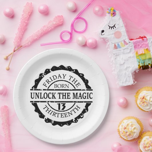 Freitag, 13. pappteller (Party)