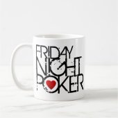 Freitag Abend Poker Kaffeetasse (Links)