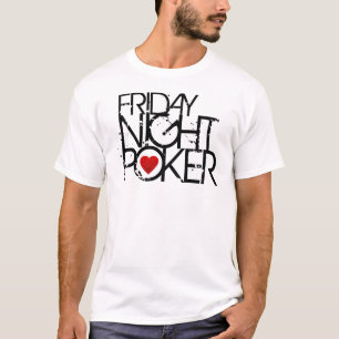 Freitag Abend Poker T-Shirt