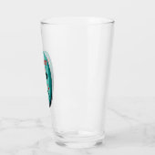 Freitag, den 13. | Blue Hockey Mask Graphic Glas (Links)