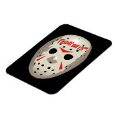 Freitag, den 13. | Hockey Mask Graphic Magnet (Linke Seite)