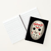Freitag, den 13. | Hockey Mask Graphic Notizblock (Innenseite)