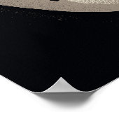 Freitag, den 13. | Hockey Mask Graphic Poster (Ecke)