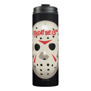 Freitag, den 13.   Hockey Mask Graphic Thermosbecher