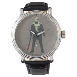 Freitag, den 13. Jason Voorhees Character Art Armbanduhr